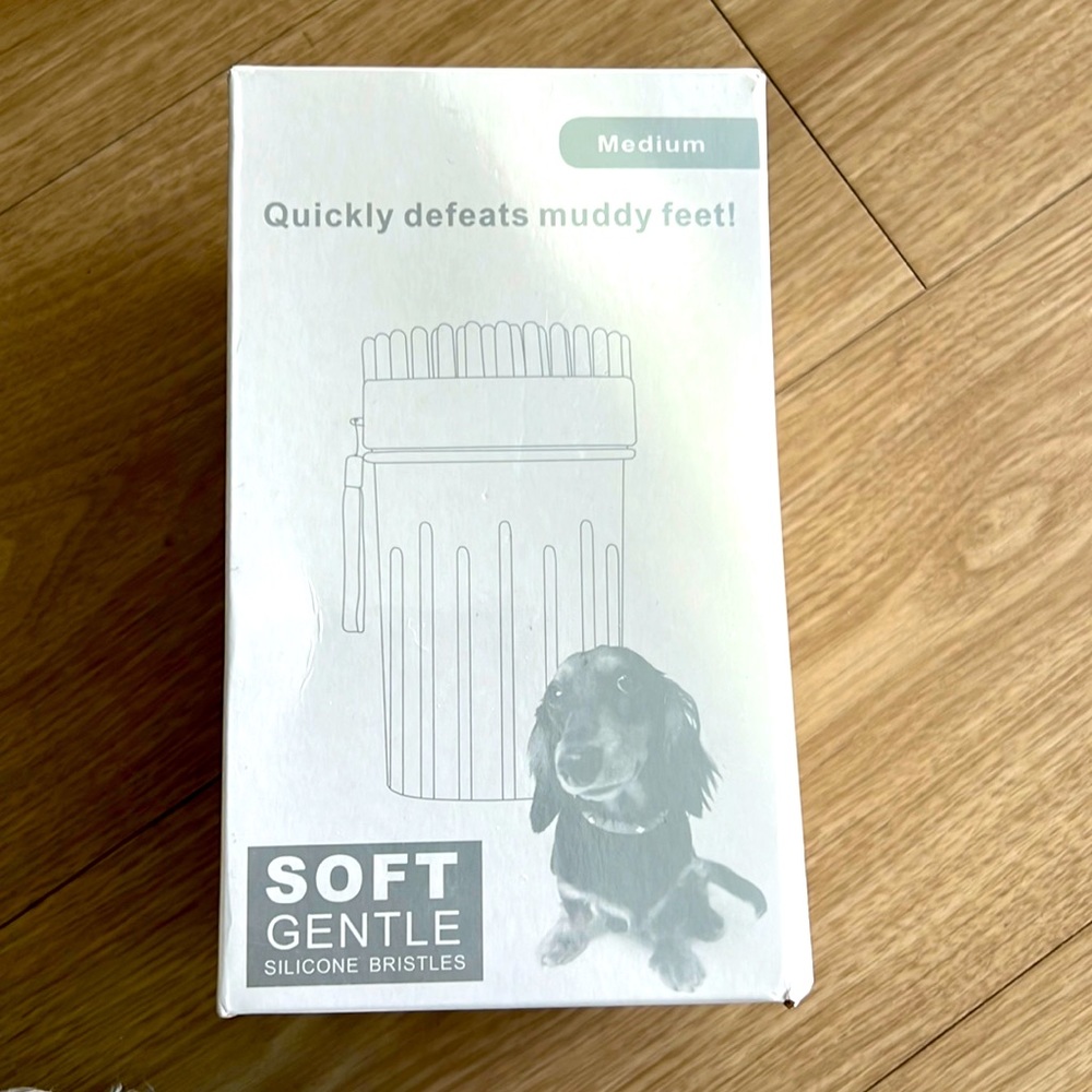 Dog foot washer